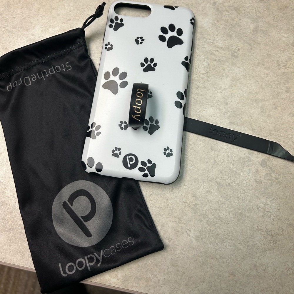 IPhone 6/7/8 Plus Loopy Case Paw Print
